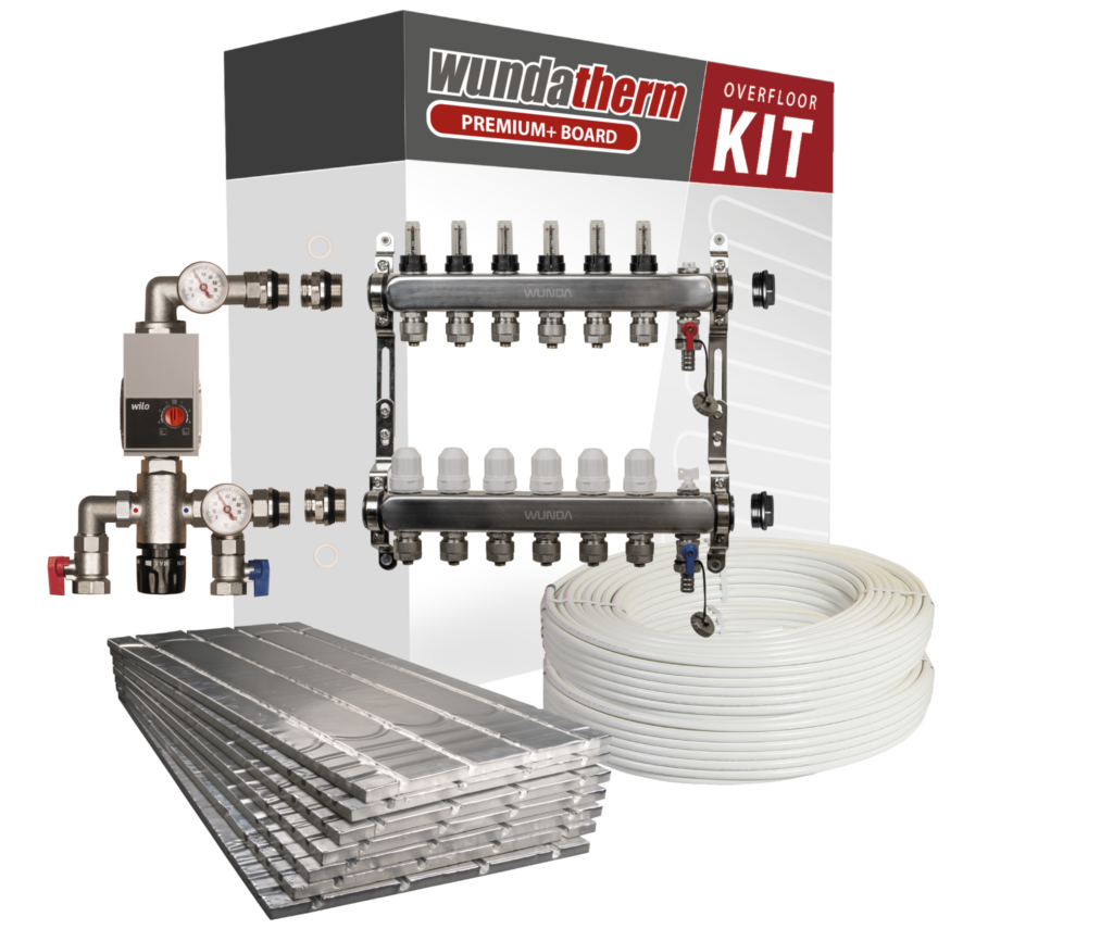 80m² Rapid Response® Underfloor Heating Single Zone Kit - Wundatrade